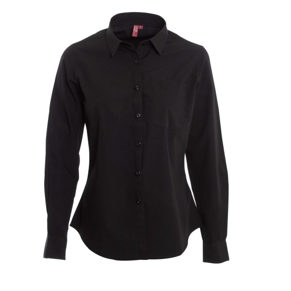 BLUSA OXFORD NEGRA