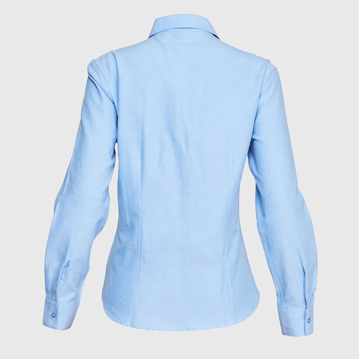 Blusa Oxford color Celeste - Imagen 2