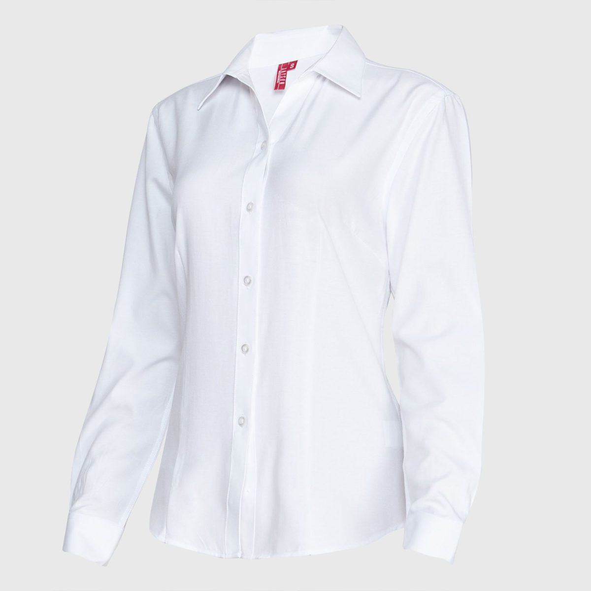 Blusa Oxford color Blanca - Imagen 3