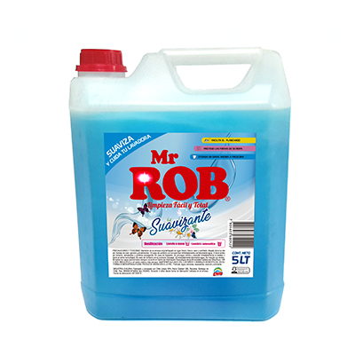 Suavizante de Ropa Mr Rob 5lts-1Lts.