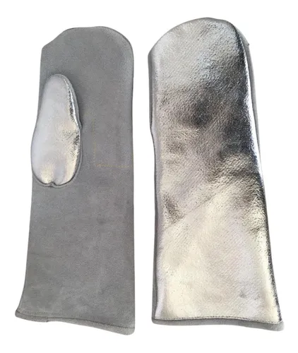 Guante Tipo Miton Aluminizado Kevlar Panaderias Y Hornos