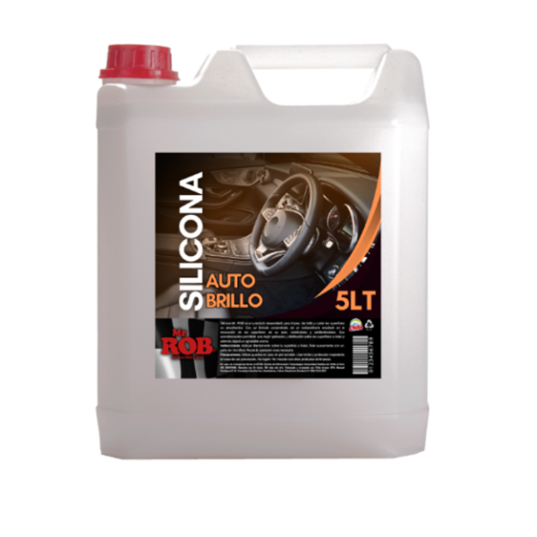 SILICONA PARA VEHÍCULOS BIDON 5 LITROS