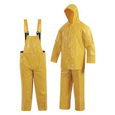 Traje Agua amarillo PVC 0.35MM.