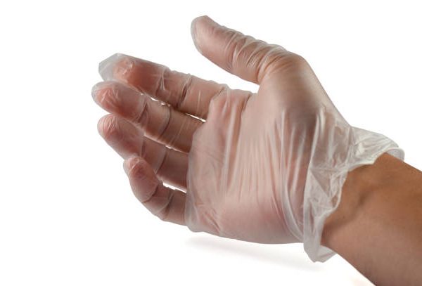 Guantes De Vinilo Caja 100 Unidades Desechable