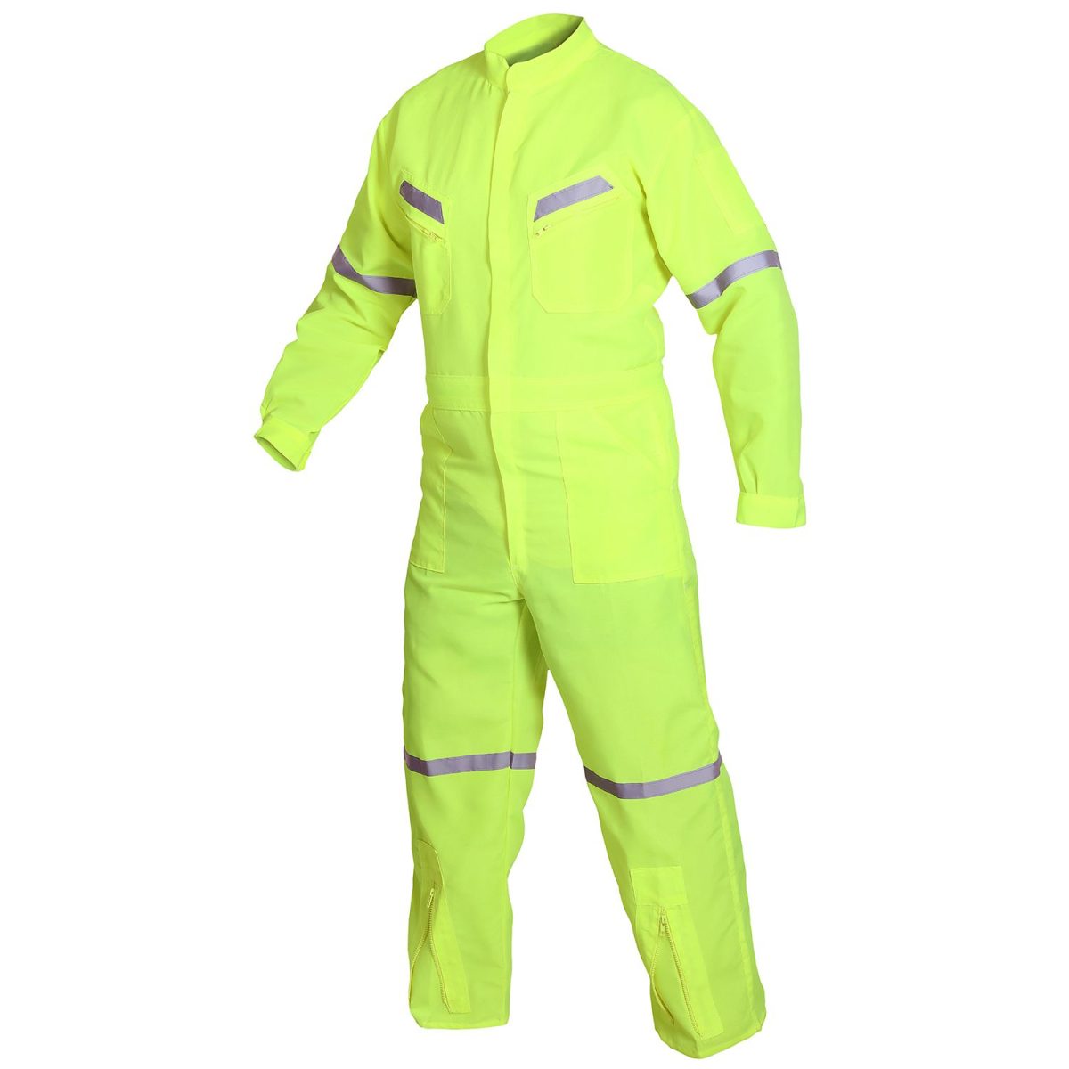 Overol Poplin C/Reflectante Amarillo Fluor. - Imagen 3