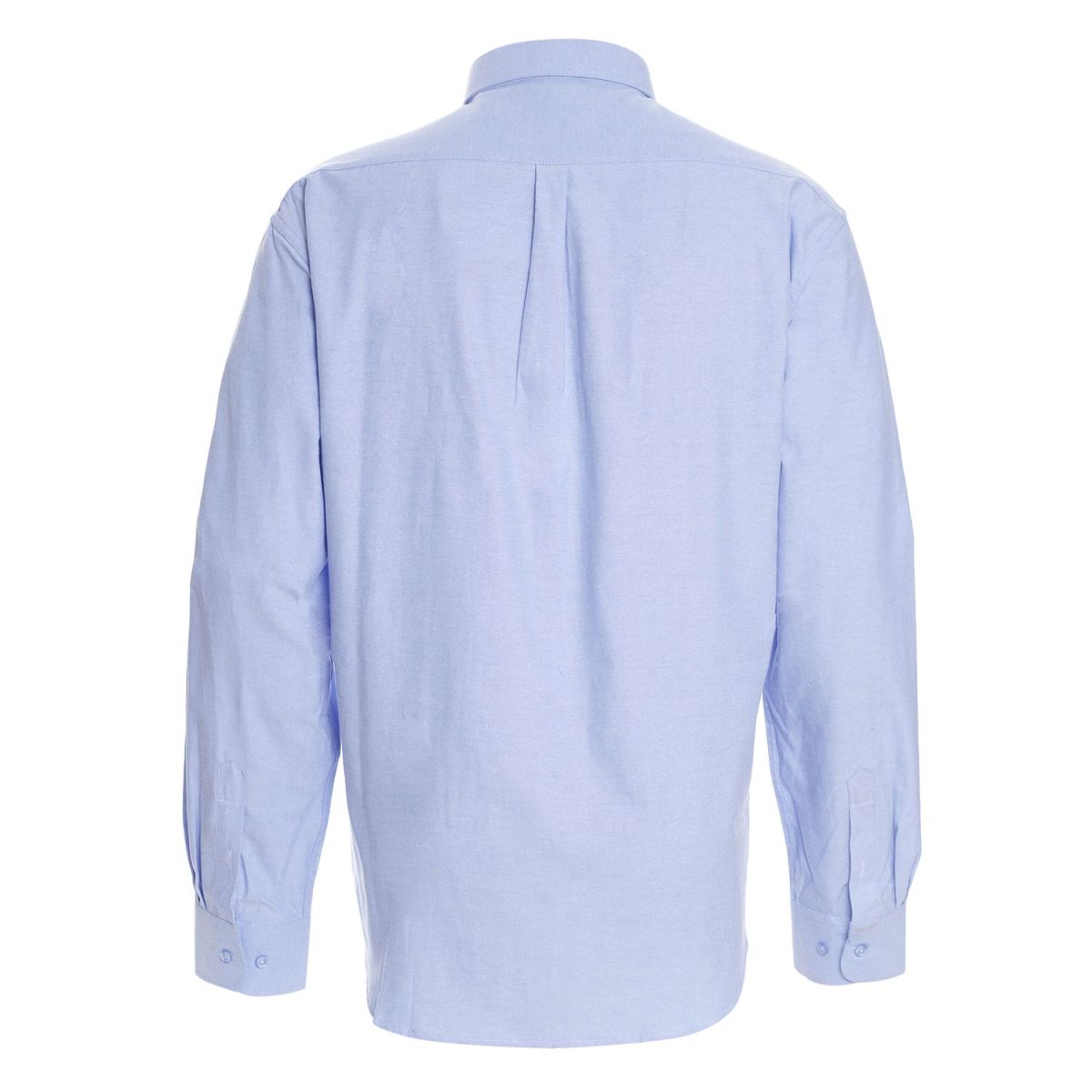 Camisa Oxford Comfort B/Pegado M/L Celeste y Blanco - Imagen 2