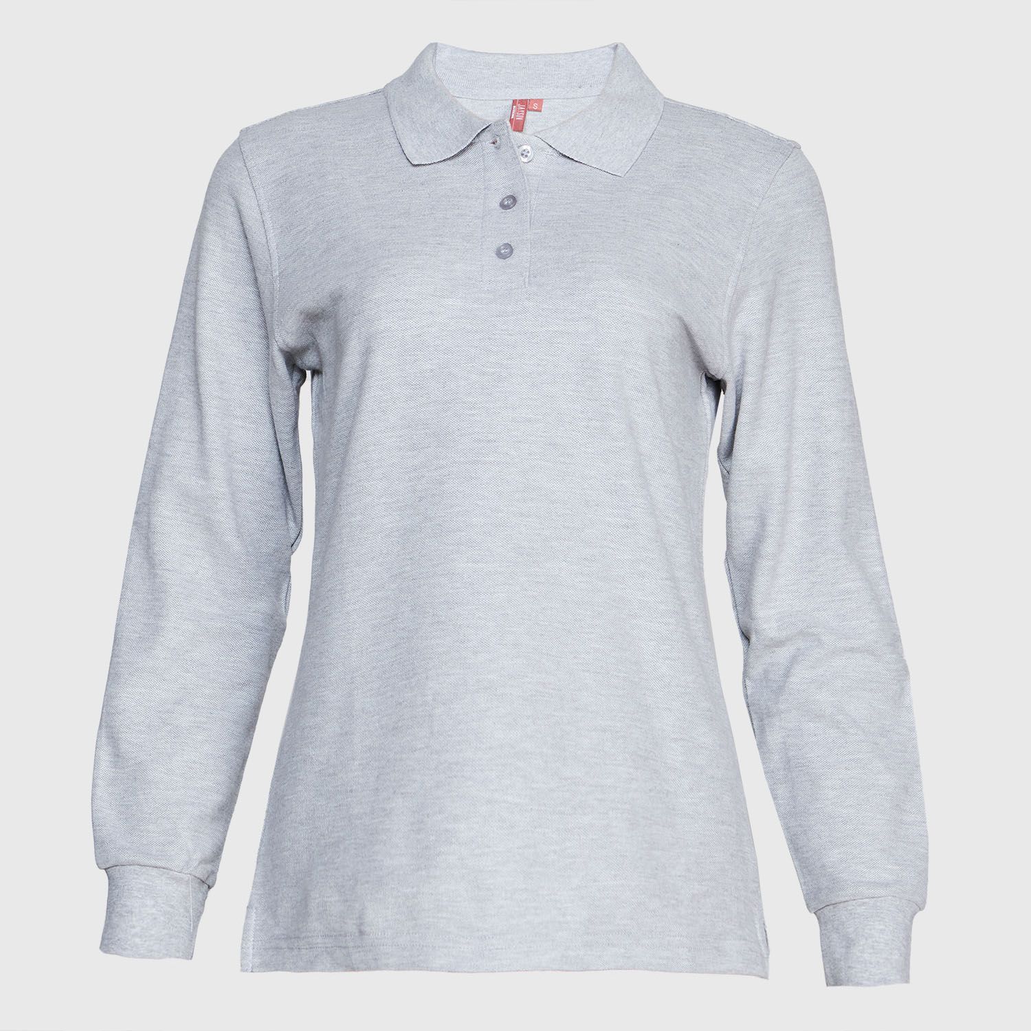 Polera Piqué 80/20 Manga Larga Mujer - Imagen 2