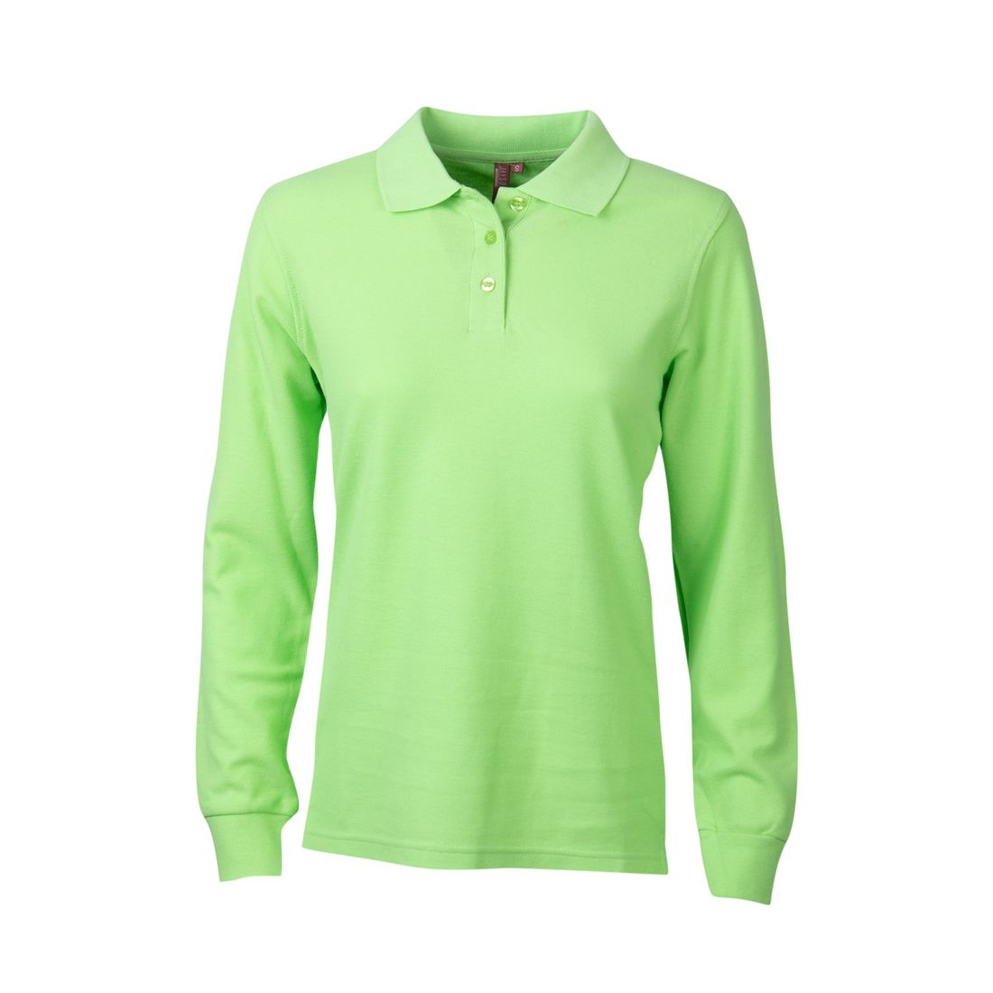 Polera Piqué 80/20 Manga Larga Mujer - Imagen 3
