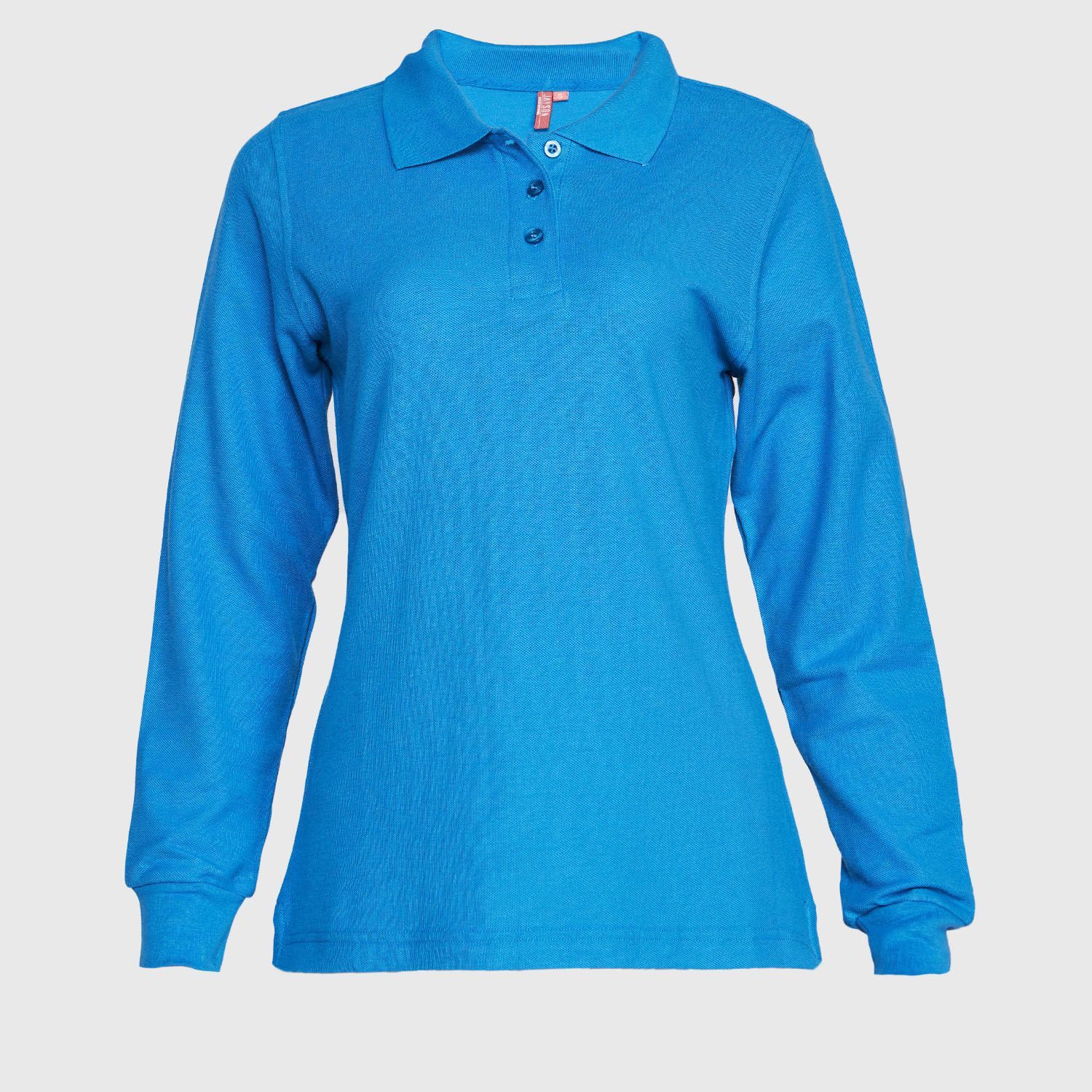 Polera Piqué 80/20 Manga Larga Mujer - Imagen 8