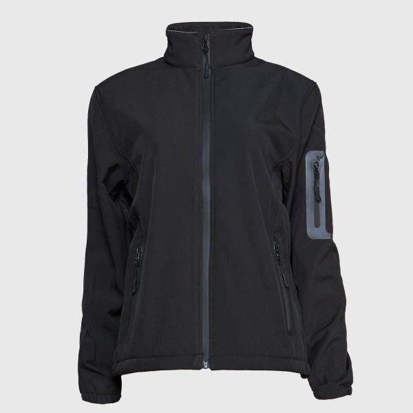 Softshell Premium Ejecutivo Mujer Negra
