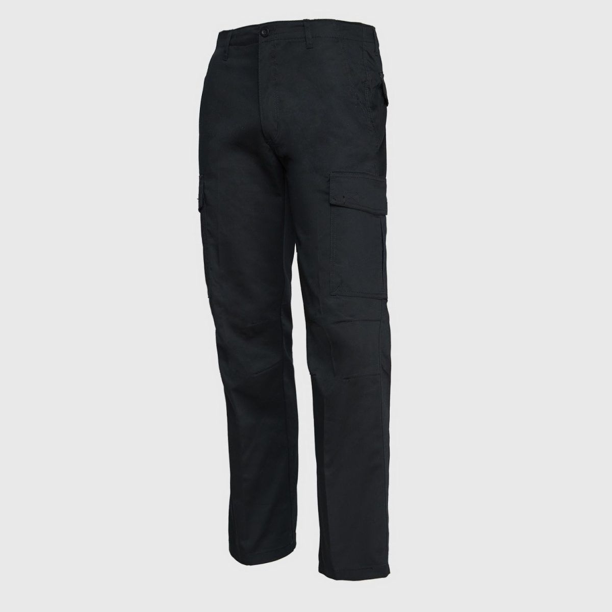 Pantalon Cargo Gabardina T/C Hombre Colores Negro-Gris - Imagen 3