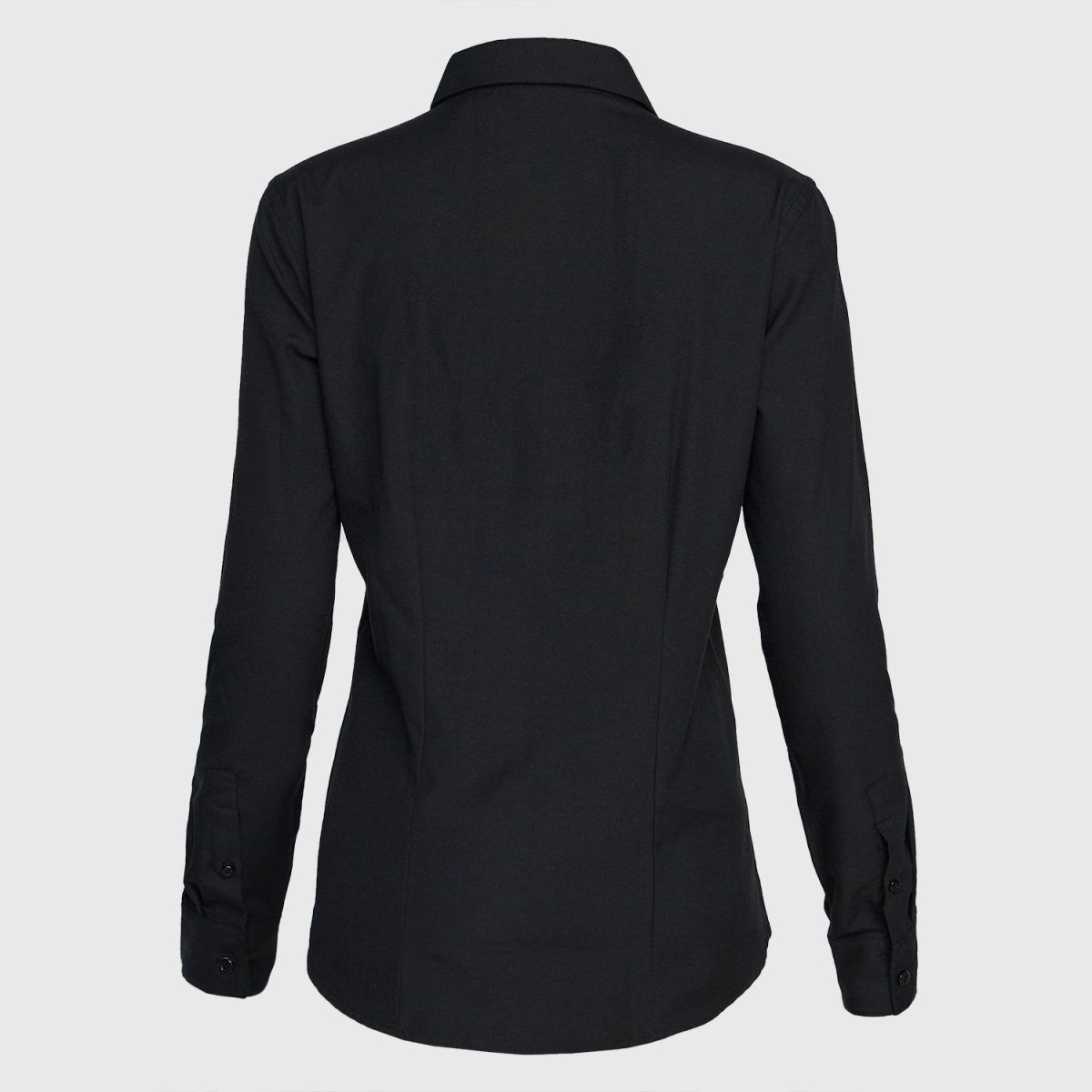 Blusa Oxford B/Pegado Guardia M/L negra - Imagen 3