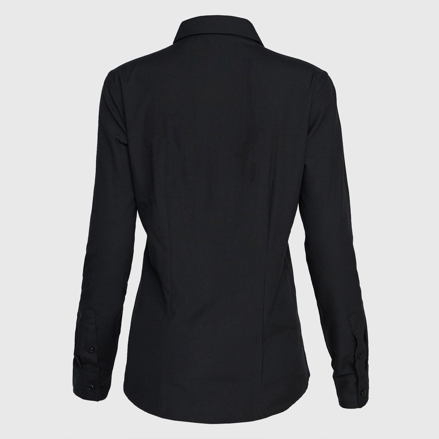Blusa Oxford B/Pegado Guardia M/L negra - Imagen 3