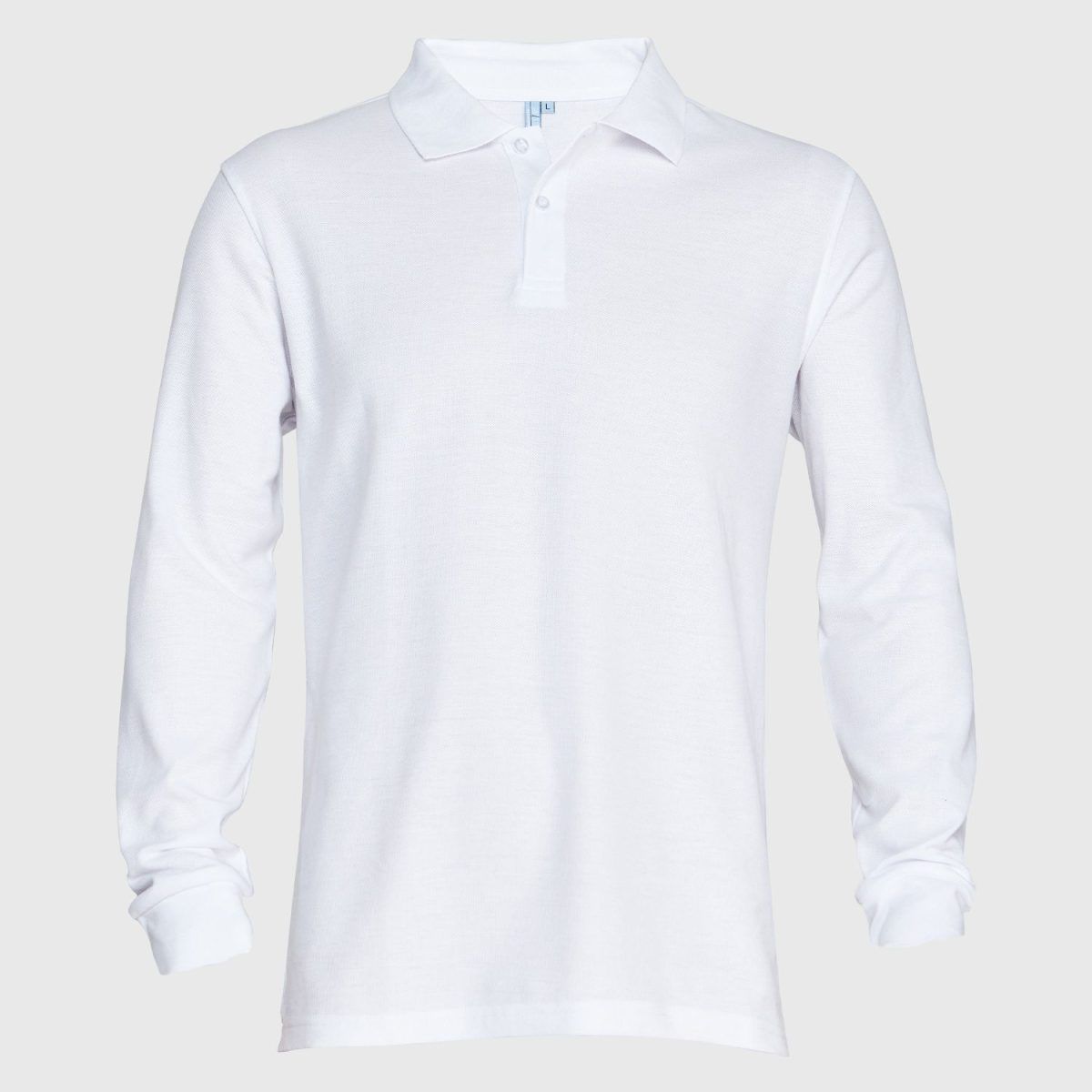 POLERA PIQUE 65/35 M/LARGA HOMBRE - Imagen 6