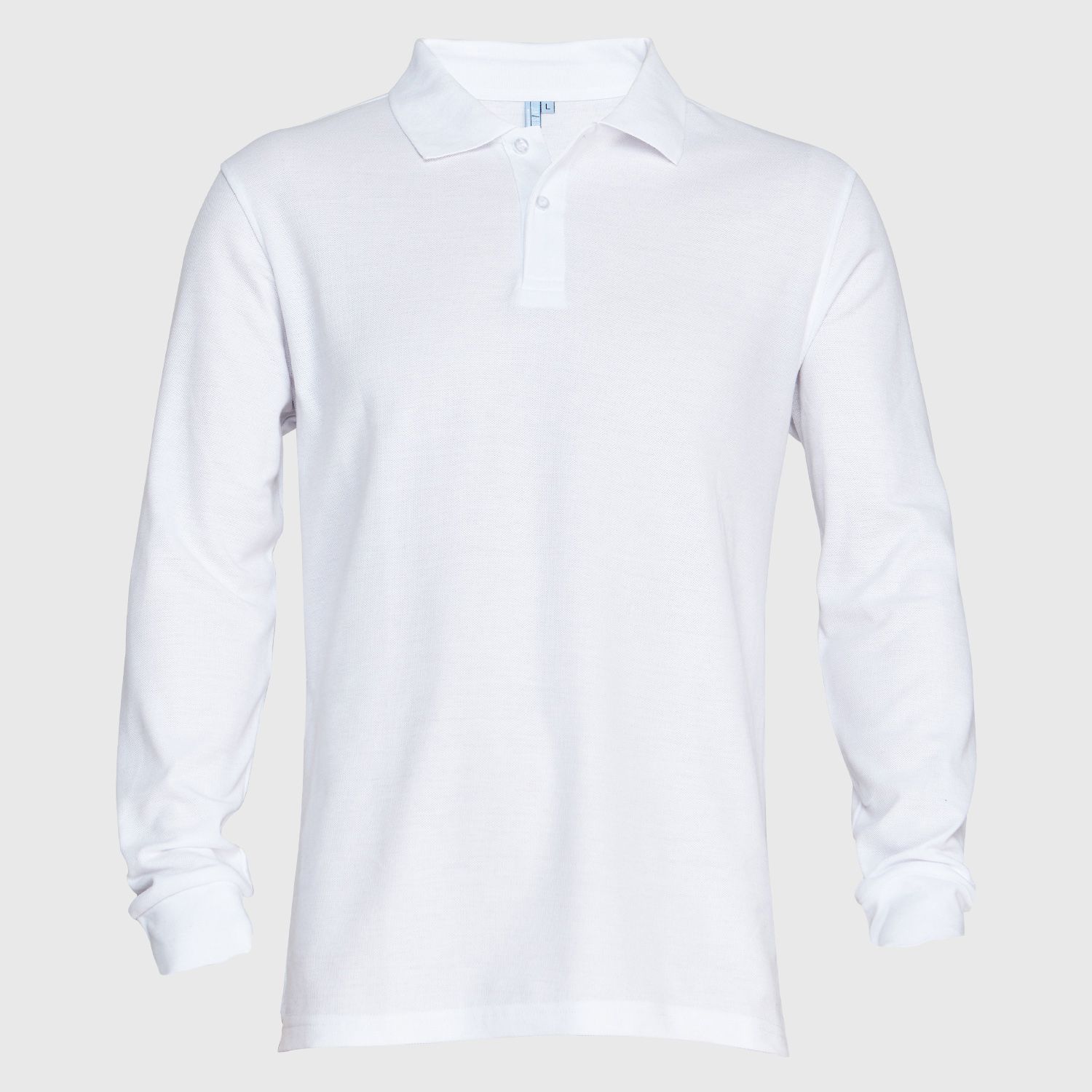 POLERA PIQUE 65/35 M/LARGA HOMBRE - Imagen 6