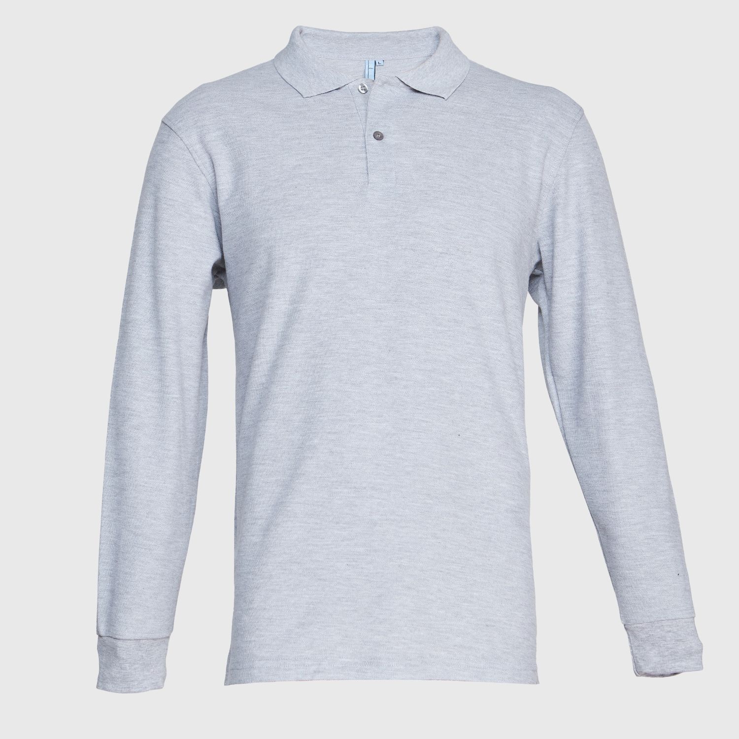 POLERA PIQUE 65/35 M/LARGA HOMBRE - Imagen 2