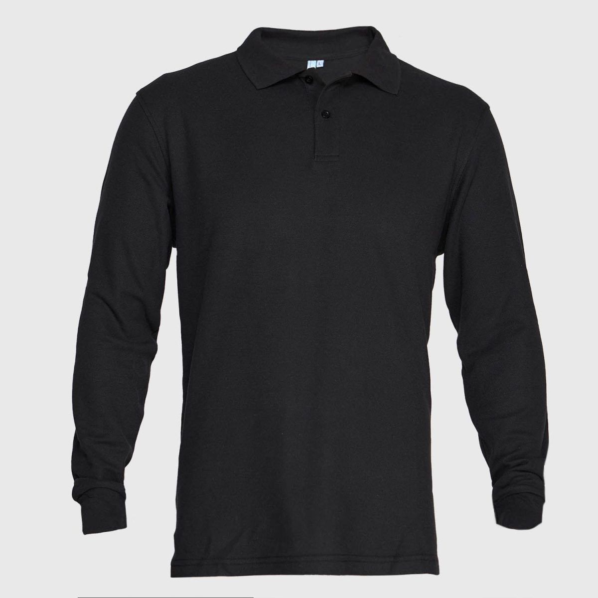 POLERA PIQUE 65/35 M/LARGA HOMBRE - Imagen 5
