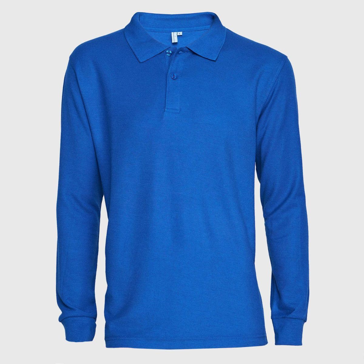 POLERA PIQUE 65/35 M/LARGA HOMBRE - Imagen 3