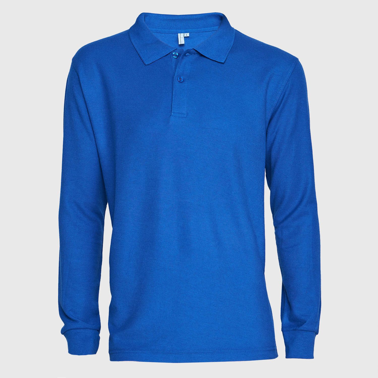 POLERA PIQUE 65/35 M/LARGA HOMBRE - Imagen 3