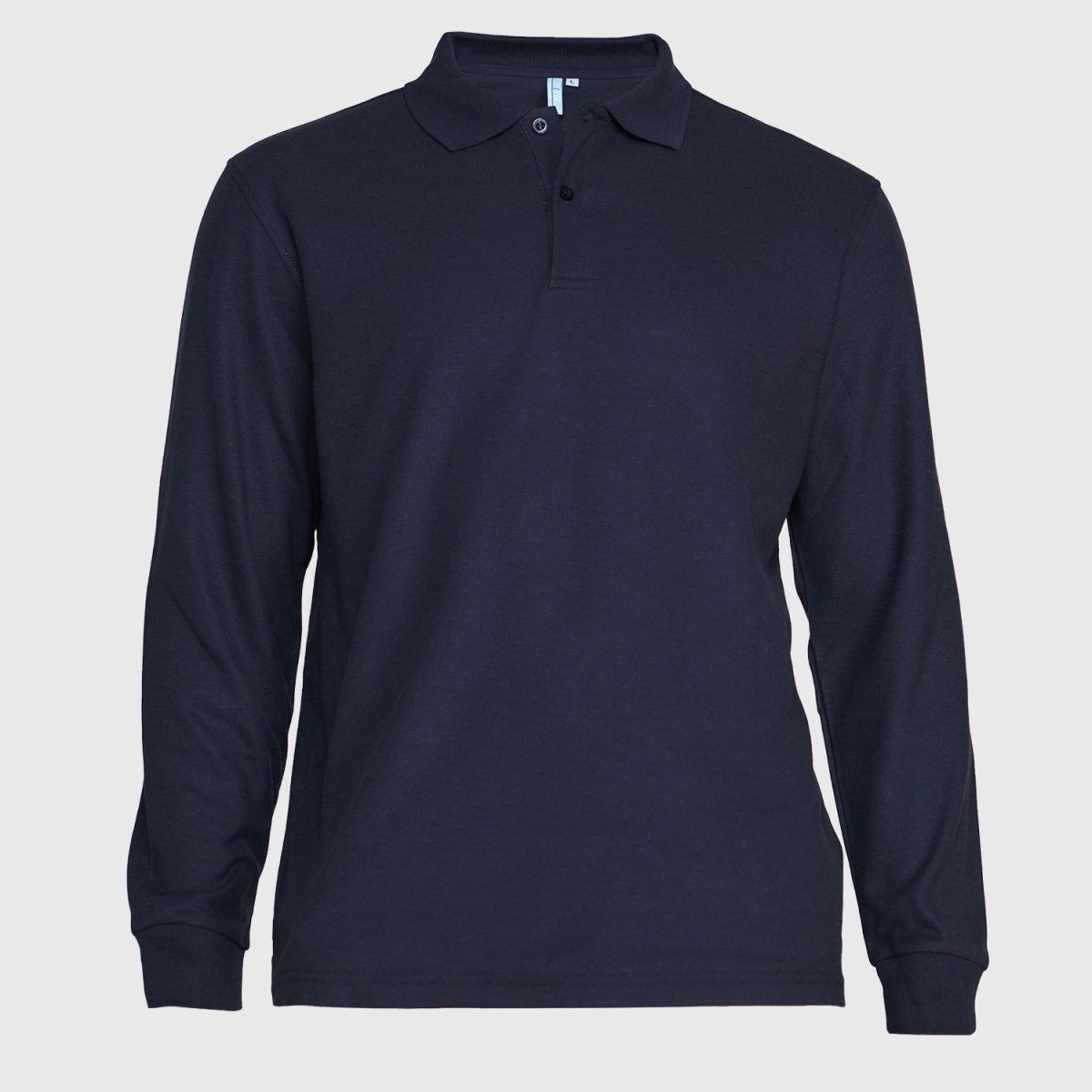 POLERA PIQUE 65/35 M/LARGA HOMBRE