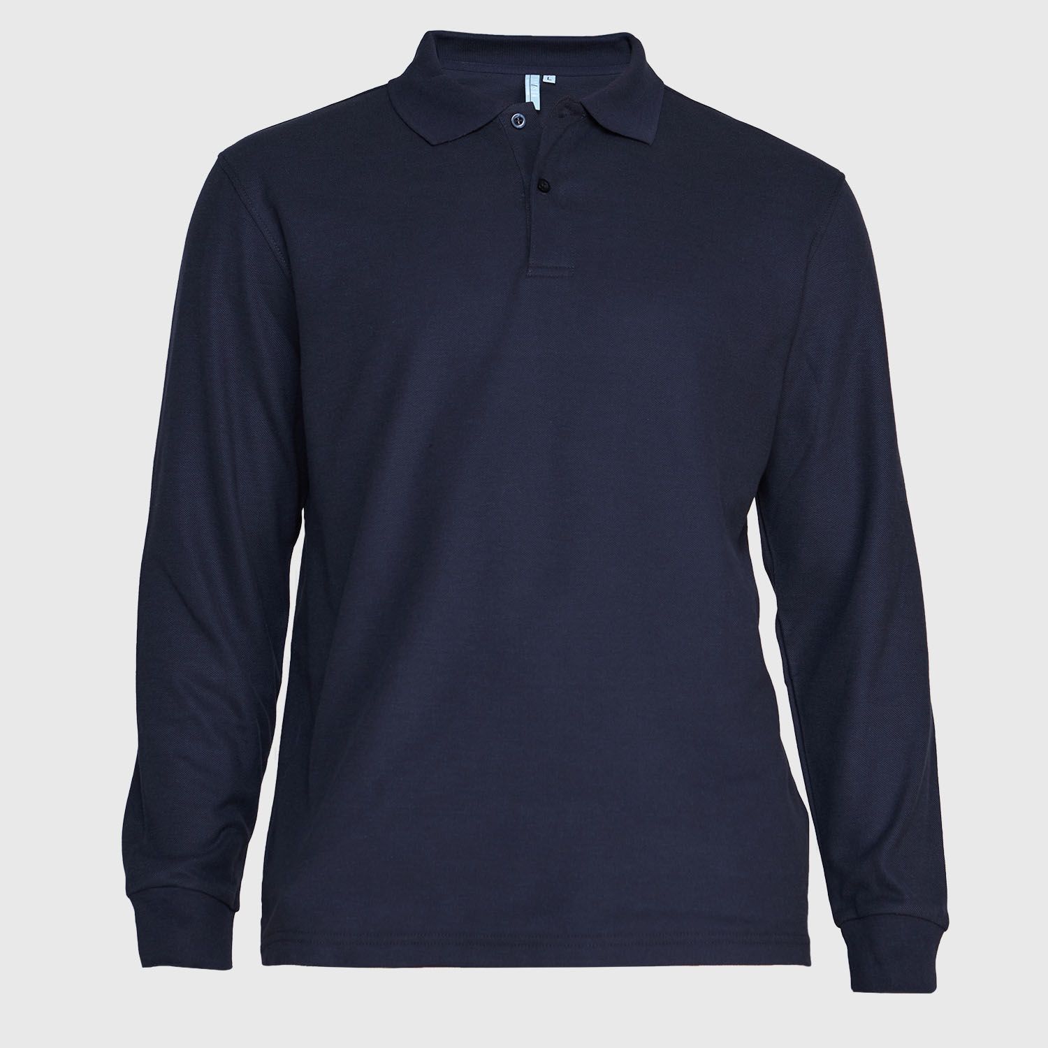 POLERA PIQUE 65/35 M/LARGA HOMBRE