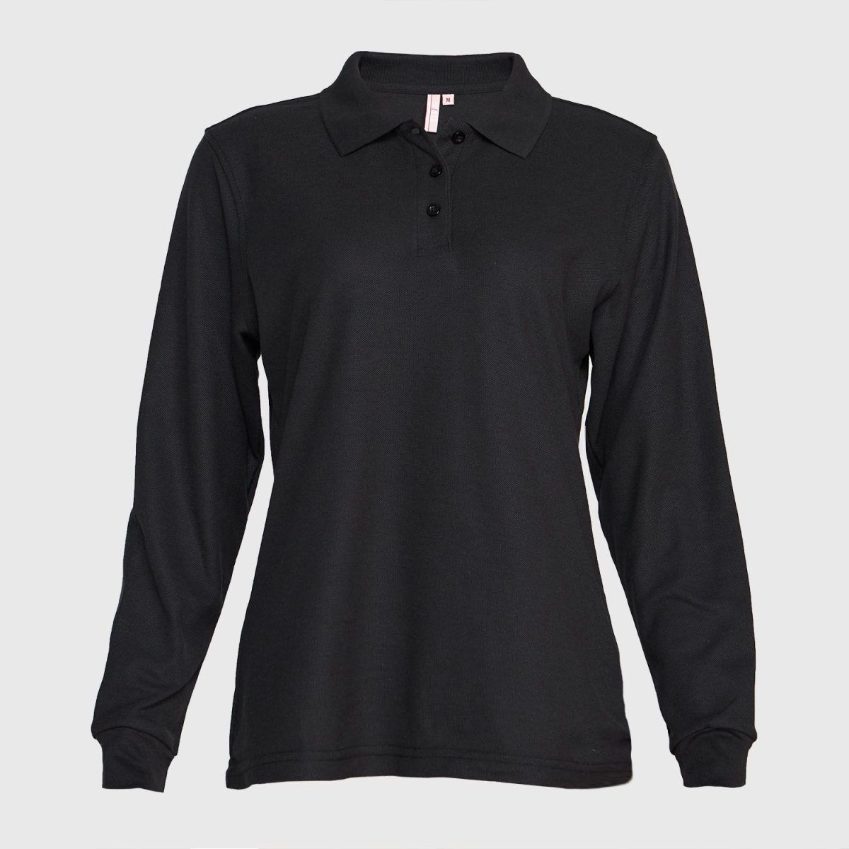 POLERA PIQUE T/C 65-35 MUJER M/LARGA - Imagen 5
