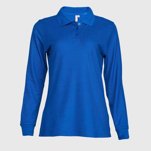 POLERA PIQUE T/C 65-35 MUJER M/LARGA