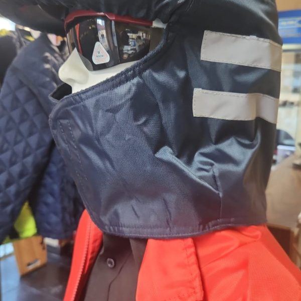 GORRO PARA CASCO TERMICO AZUL Y NARANJO