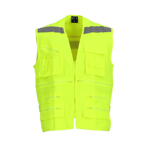 CHALECO GEOLOGO AMARILLO FLUOR